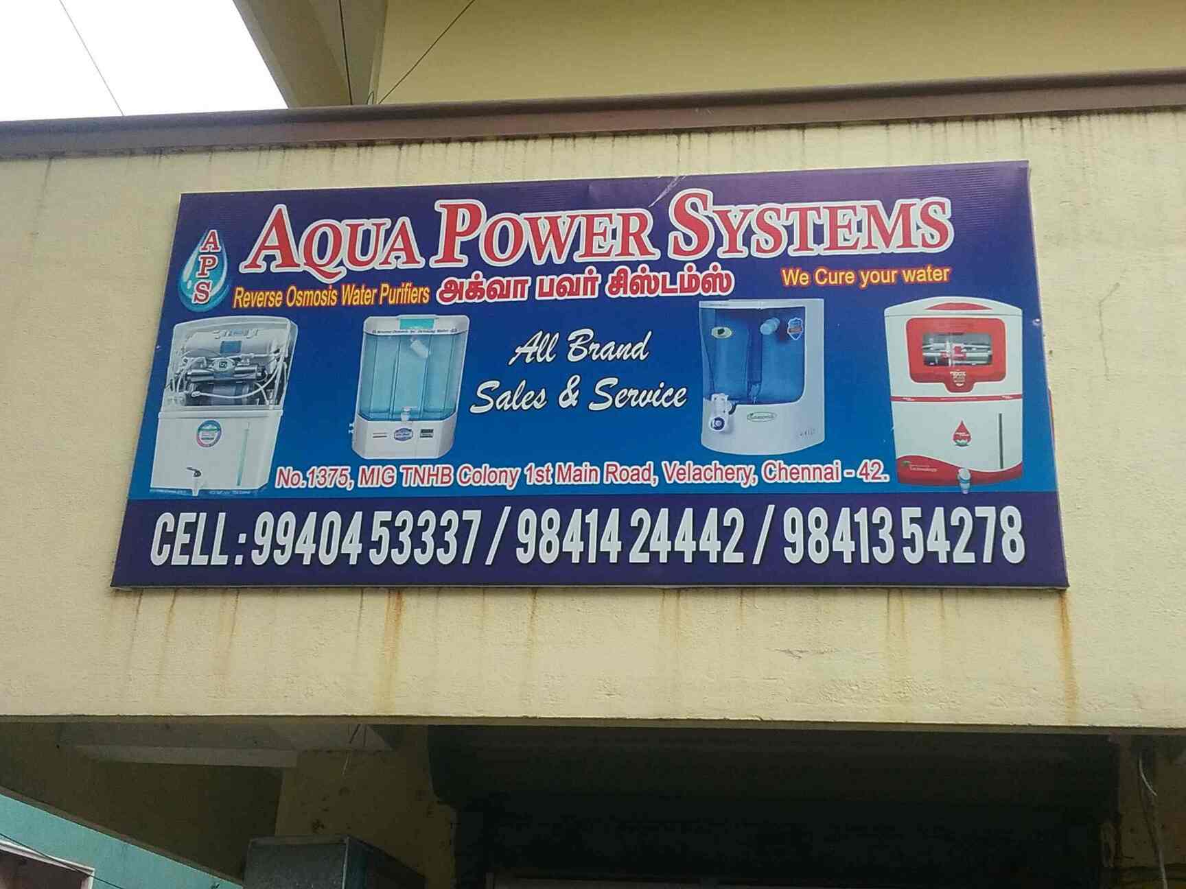 Aqua Power System in Velacheri,Chennai - Best Aqua Sure-Water Purifier ...