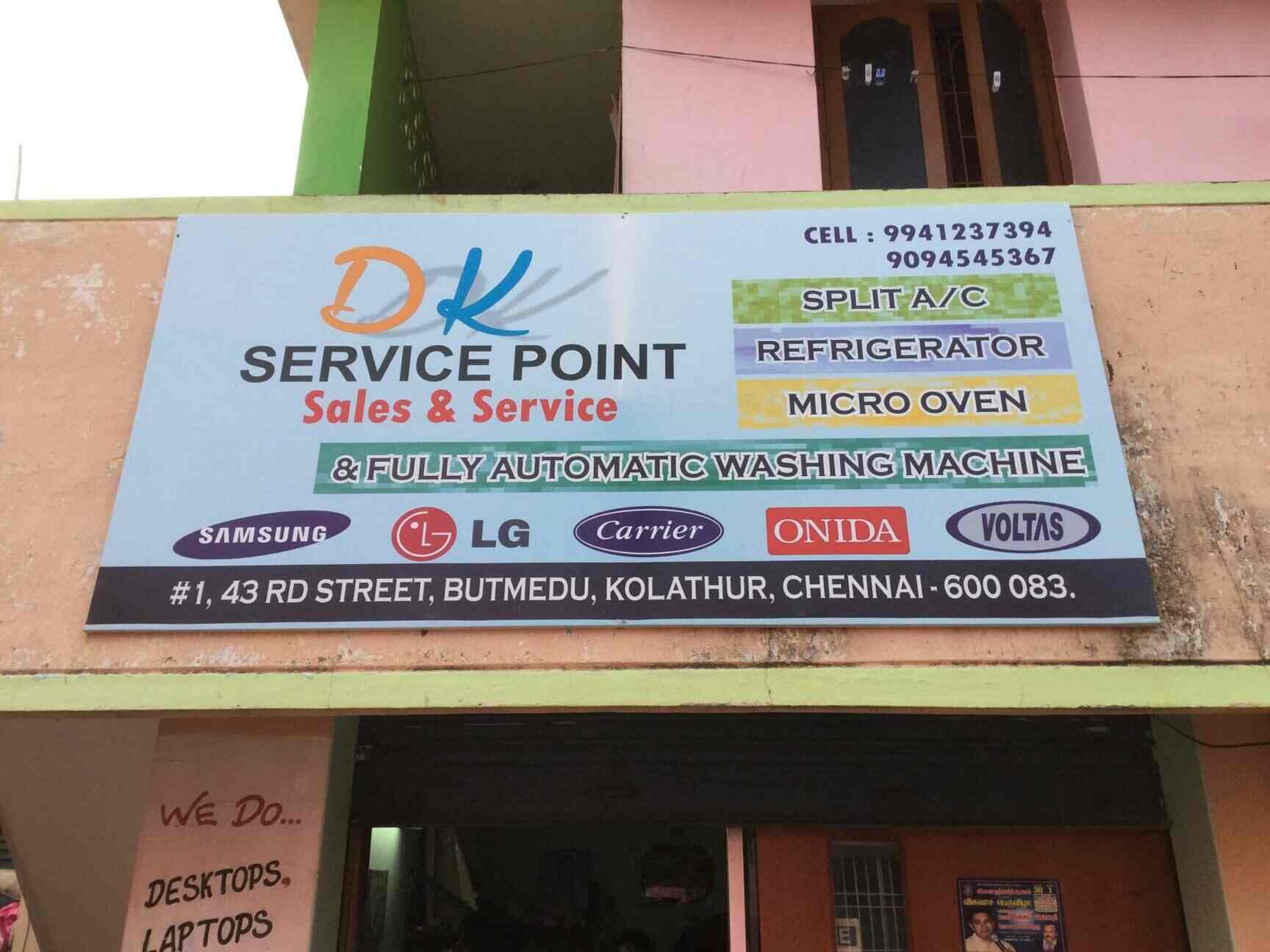 D K Service Point in G K M Colony,Chennai Best SamsungSplit AC
