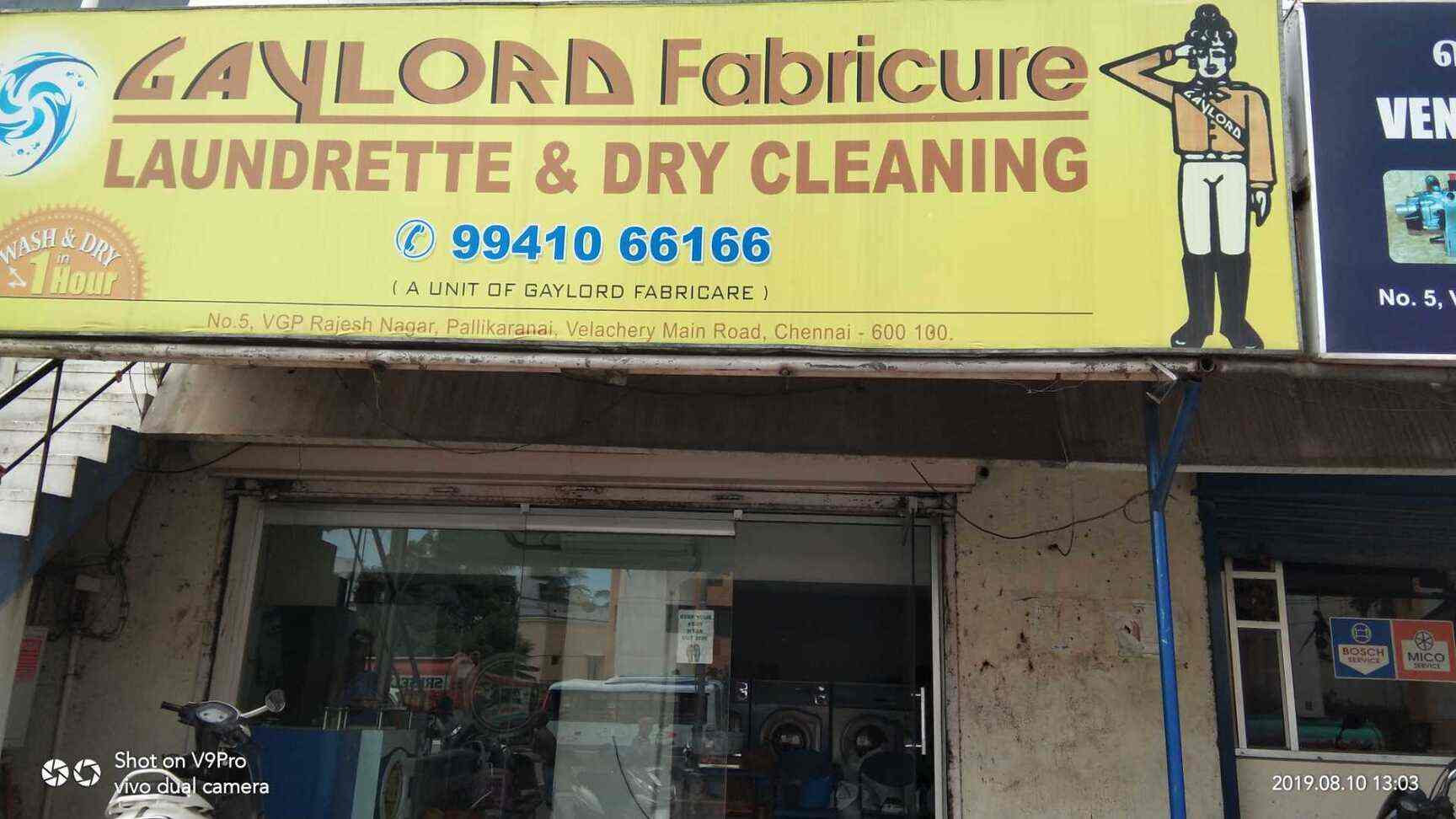 Gaylord Fabricure Laundrette & Dry Cleaning in Pallikaranai,Chennai