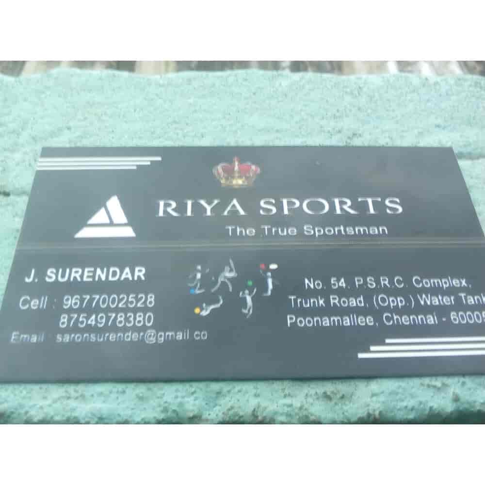 Riya Sports in Poonamallee,Chennai Best Badminton Equipment Dealers in Chennai Justdial