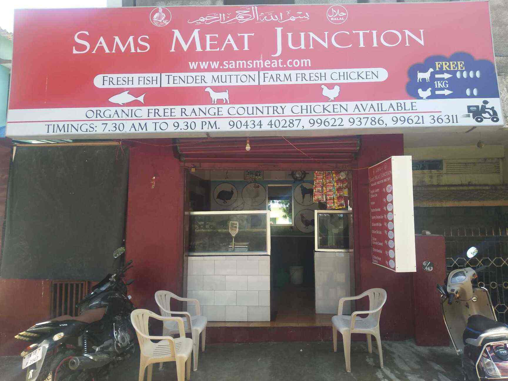 Sam's Meat Junction, Egattur Chicken Home Delivery in Chennai Justdial