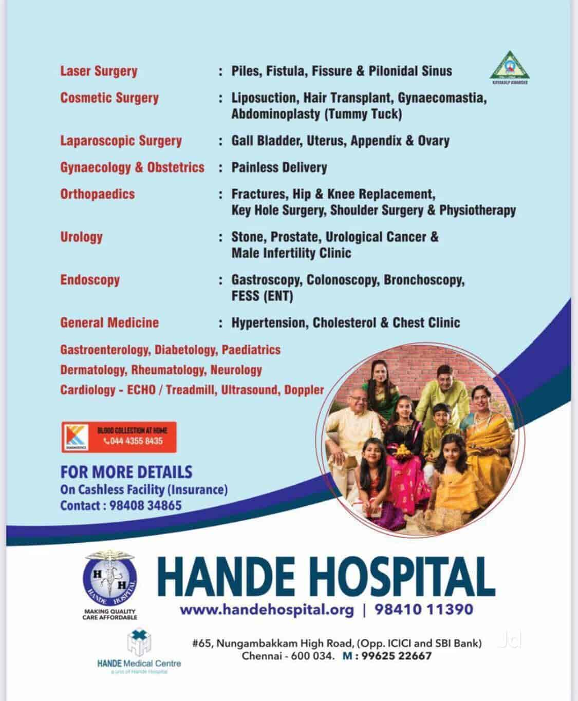 Hande Hospital in Shenoy Nagar,Chennai - Best Hospitals in Chennai ...