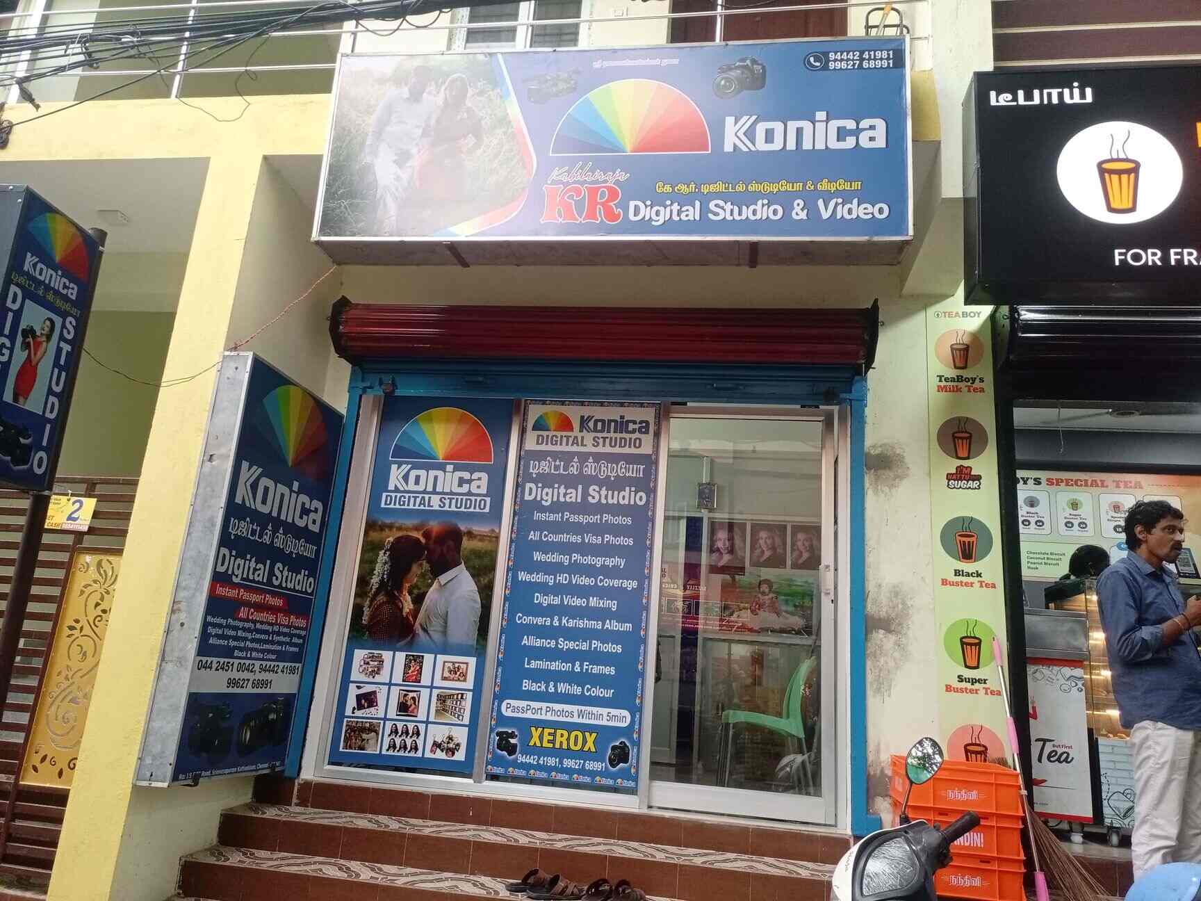 Konica Kr Digital Studio and Video in Thiruvanmiyur,Chennai Best