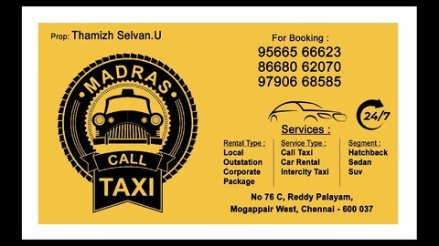 List of Top Taxi Services in Korattur - Best Taxi for Local near me