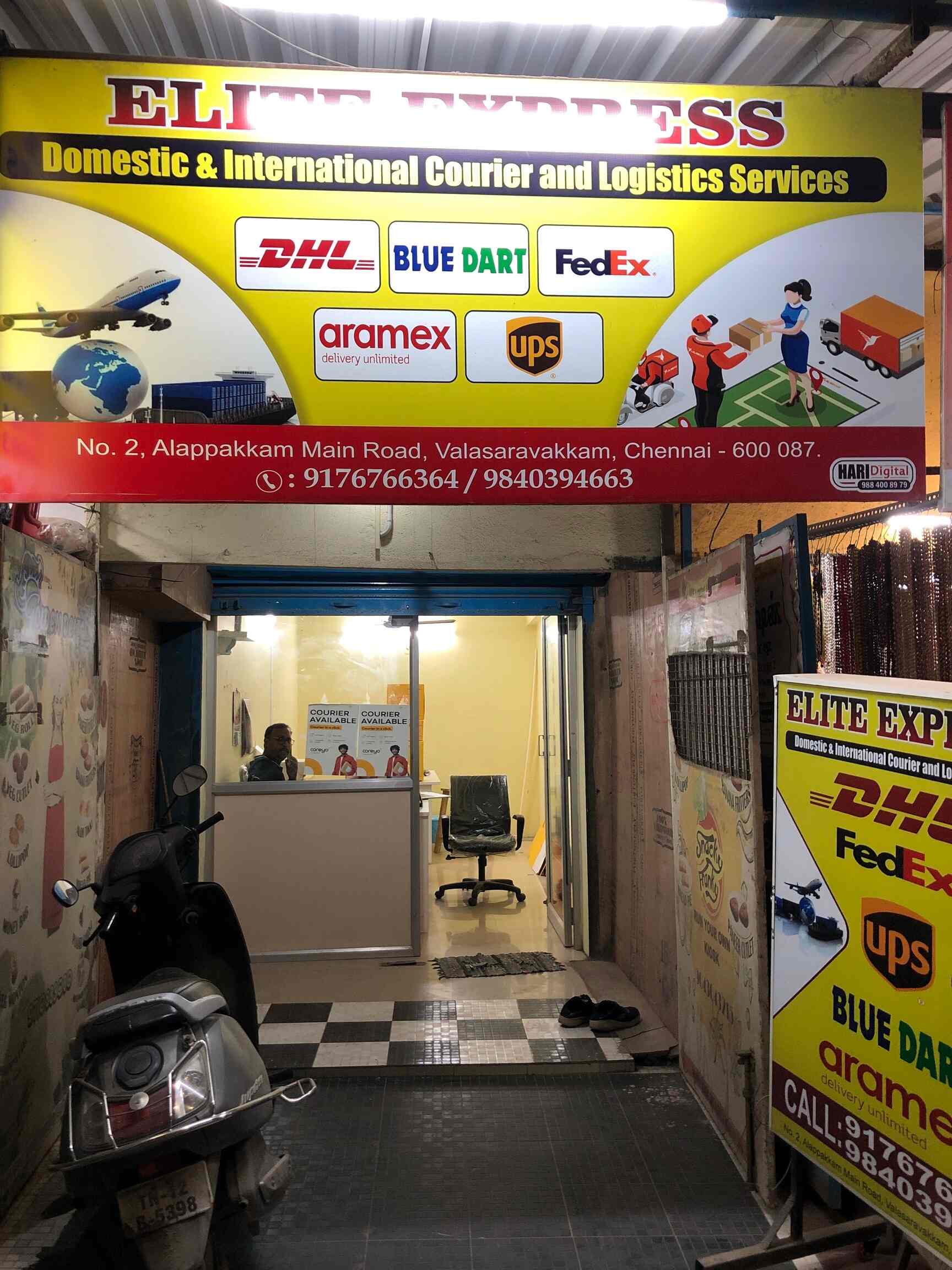 Top Courier Services near Navodhaya Siddha HospitalValasaravakkam