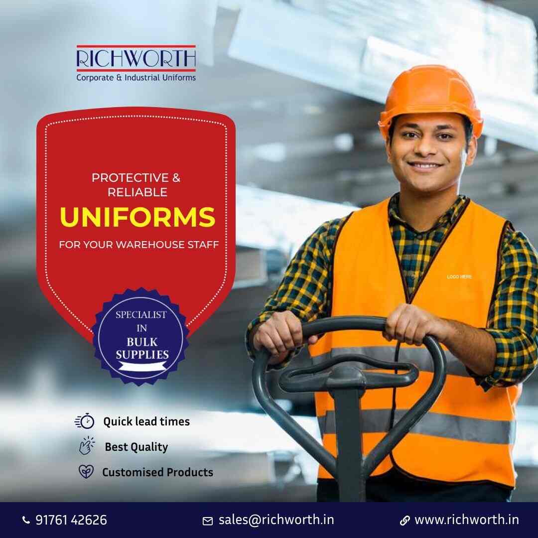 Richworth Uniforms in T Nagar,Chennai Best Corporate Uniform