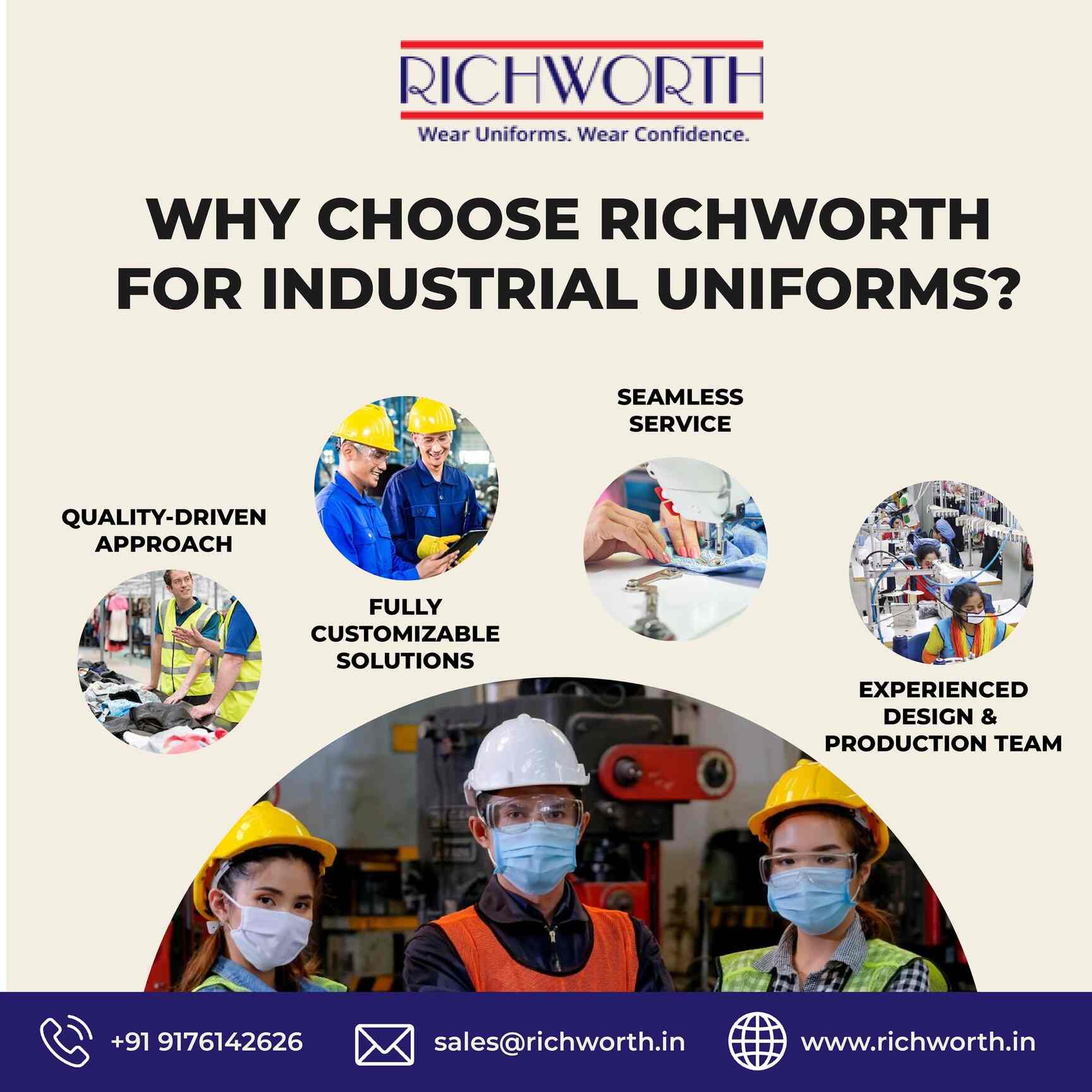 Richworth Uniforms in T Nagar,Chennai Best Corporate Uniform