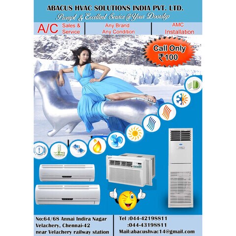 Abacus Hvac Solutions in Madipakkam,Chennai - Best Industrial AC Dealers in  Chennai - Justdial