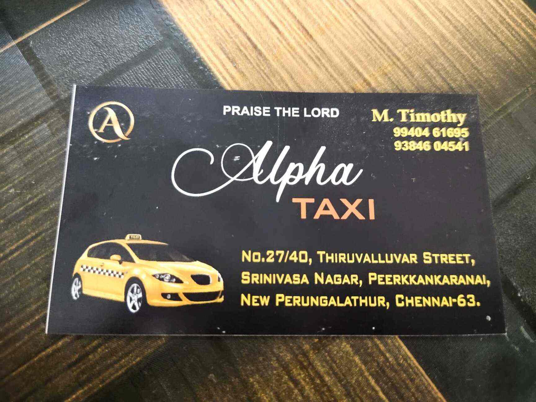 Alpha Taxi in Perungalathur,Chennai Best Car Rental in Chennai Justdial