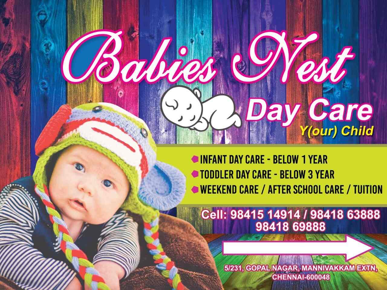 Babies Nest Daycare in Mannivakkam,Chennai Best Day Care Centres in