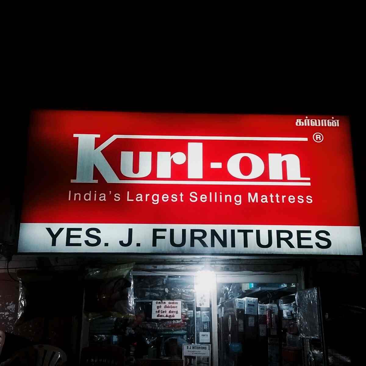 Sj Furniture And Kurl On Maters Showroom in Anna Nagar West Extension