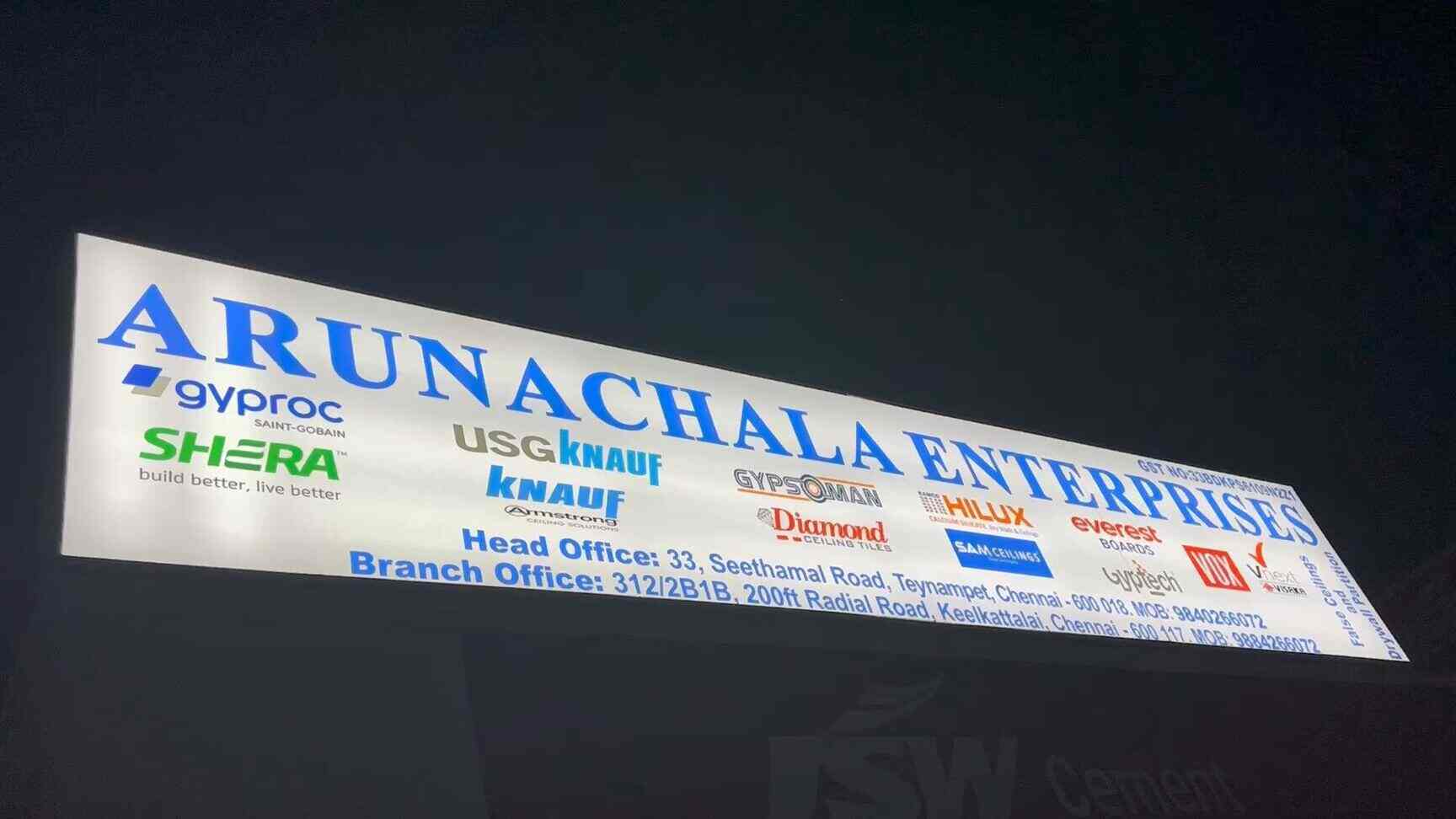 Arunachala Enterprises in Keelakattalai,Chennai Best False Ceiling