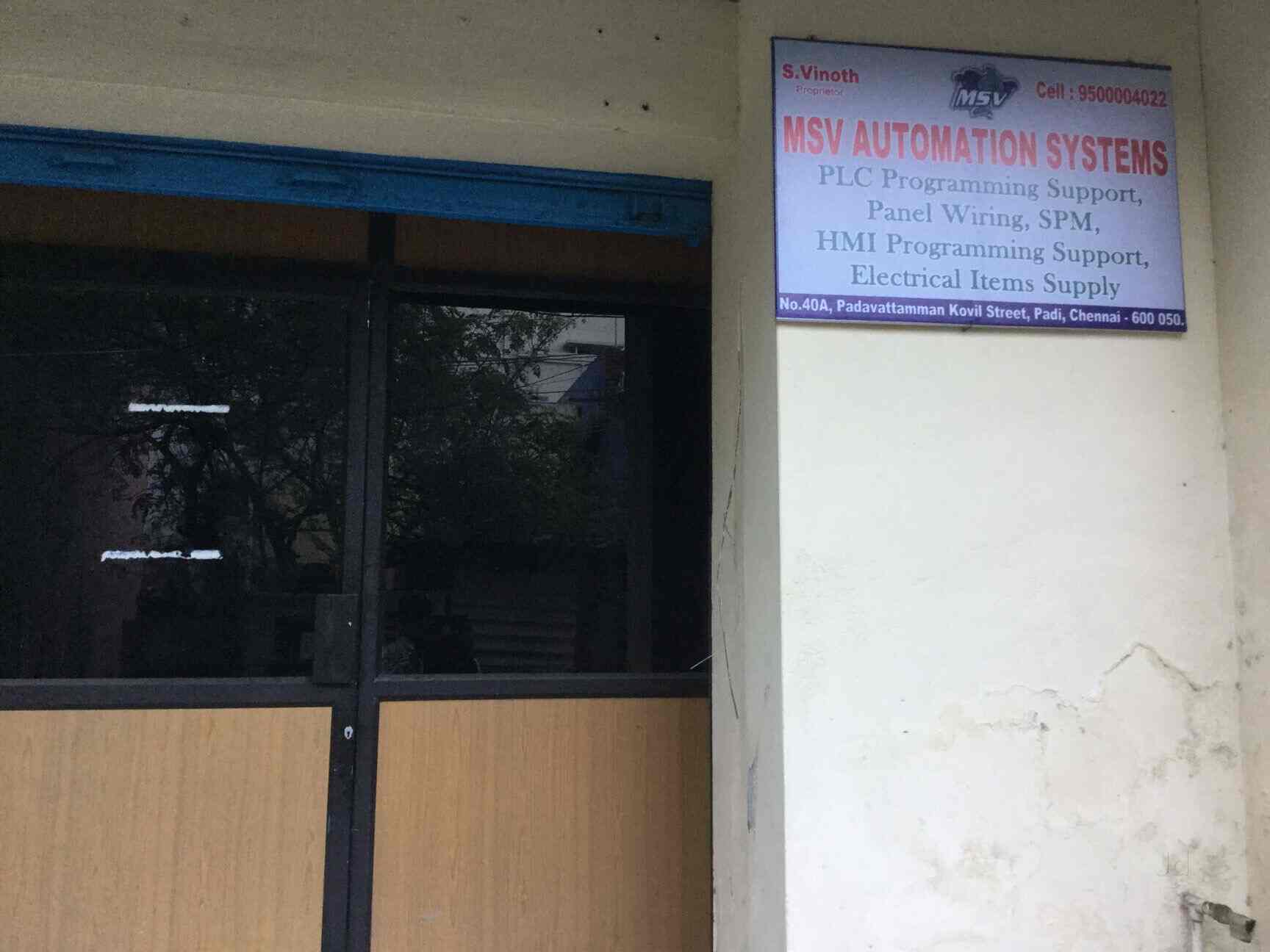 Catalogue Msv Automation Systems in Padi , Chennai Justdial