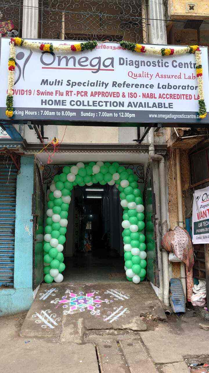 Omega Diagnostic Centre in Pattalam,Chennai Best Blood Testing