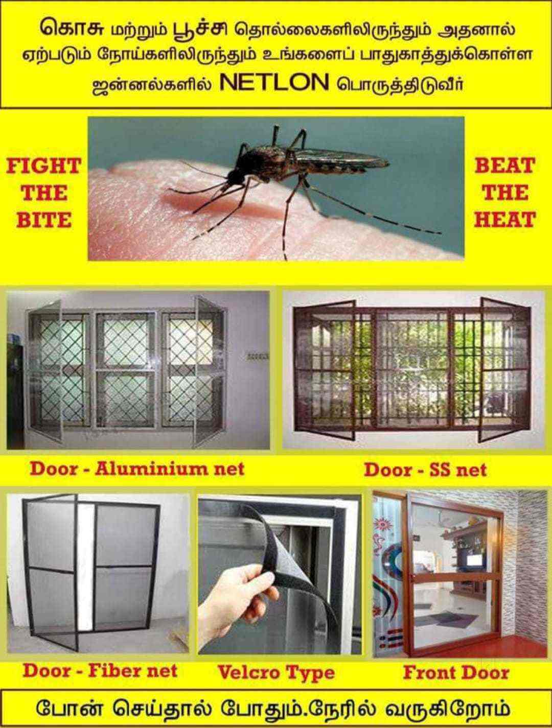 Top Window Mosquito Net Dealers in Poonamallee Best Window Screen Net