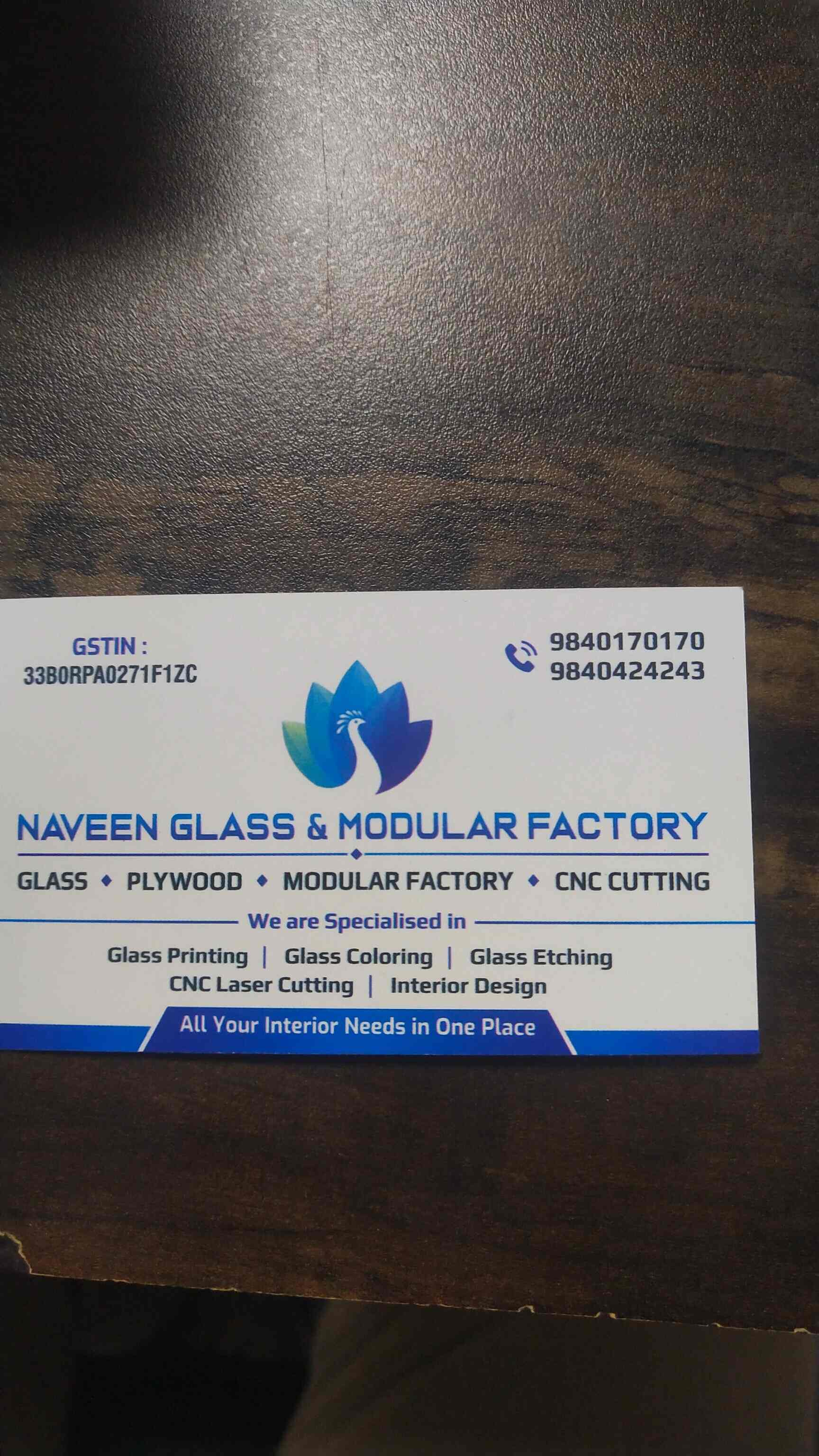 Naveen Glass and Modular Factory, Pammal Interior Designers in Chennai Justdial