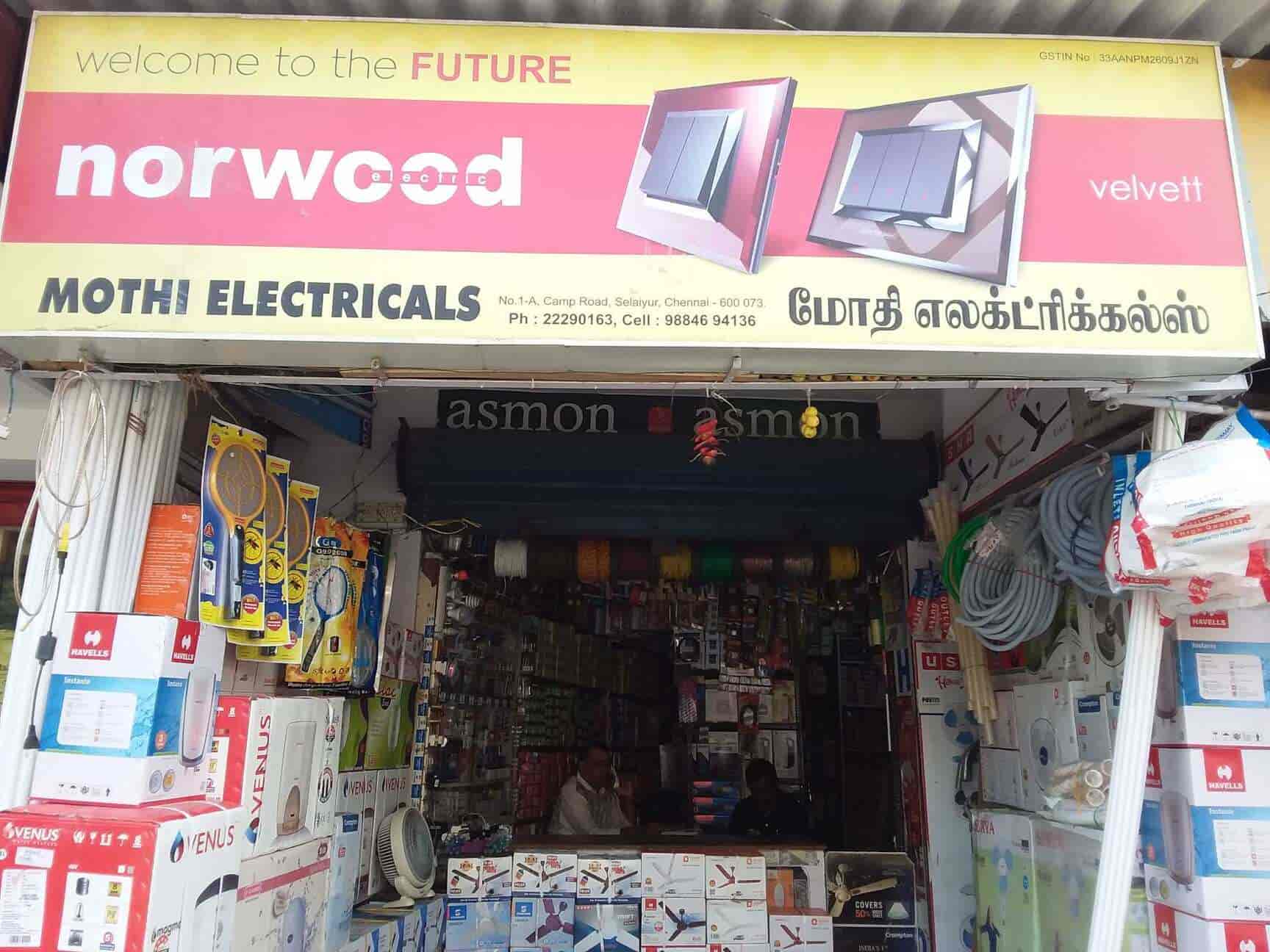 Mothi Electricals in Selaiyur,Chennai Best Armoured Cable Dealers in