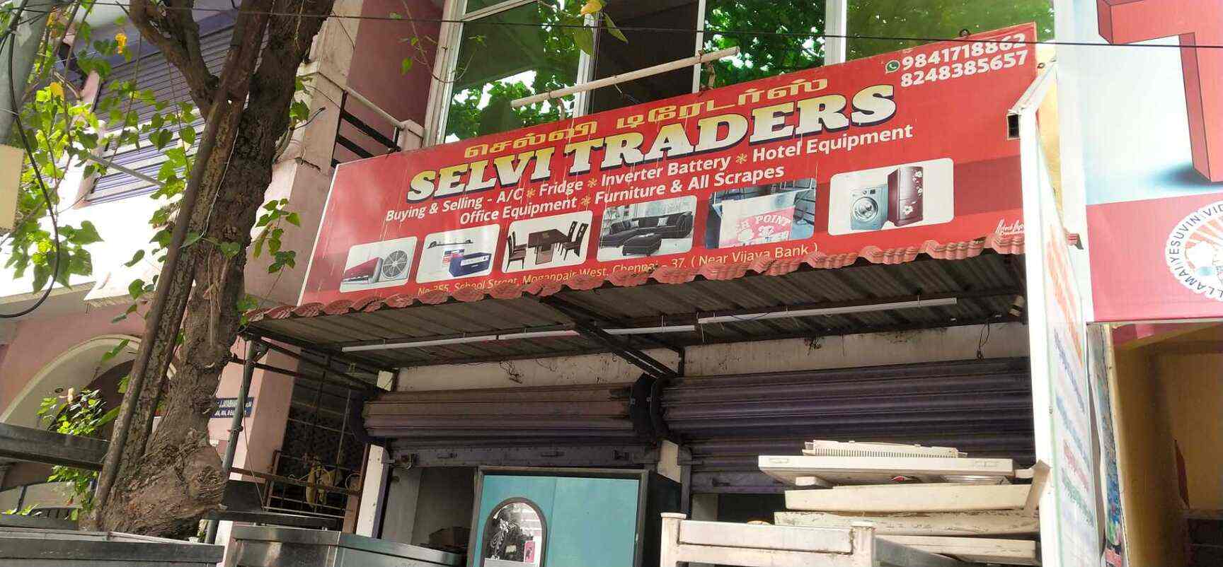 Selvi Traders, Mogappair Second Hand Furniture Buyers in Chennai