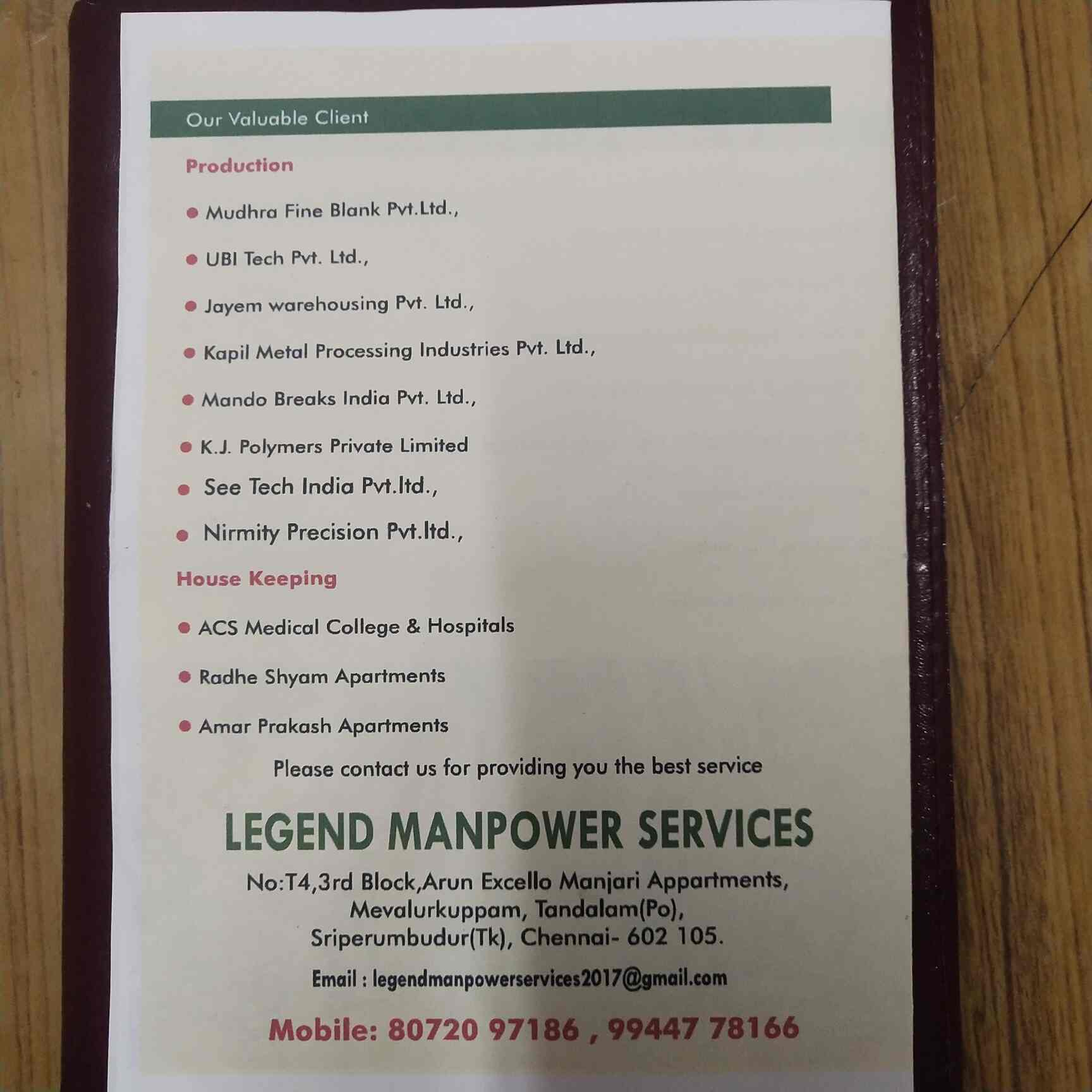 Top Manpower Suppliers in Chennai South Best Manpower Agency Chennai