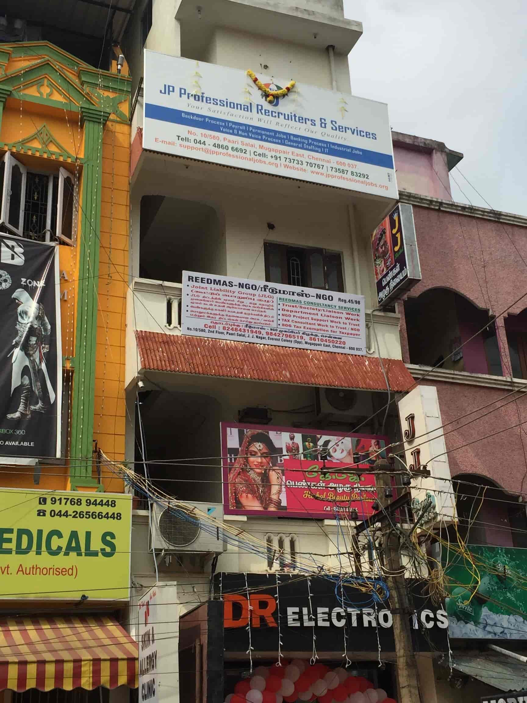 Jp Professional Recuirter And Services Mogappair East Placement Services Candidate In Chennai Justdial