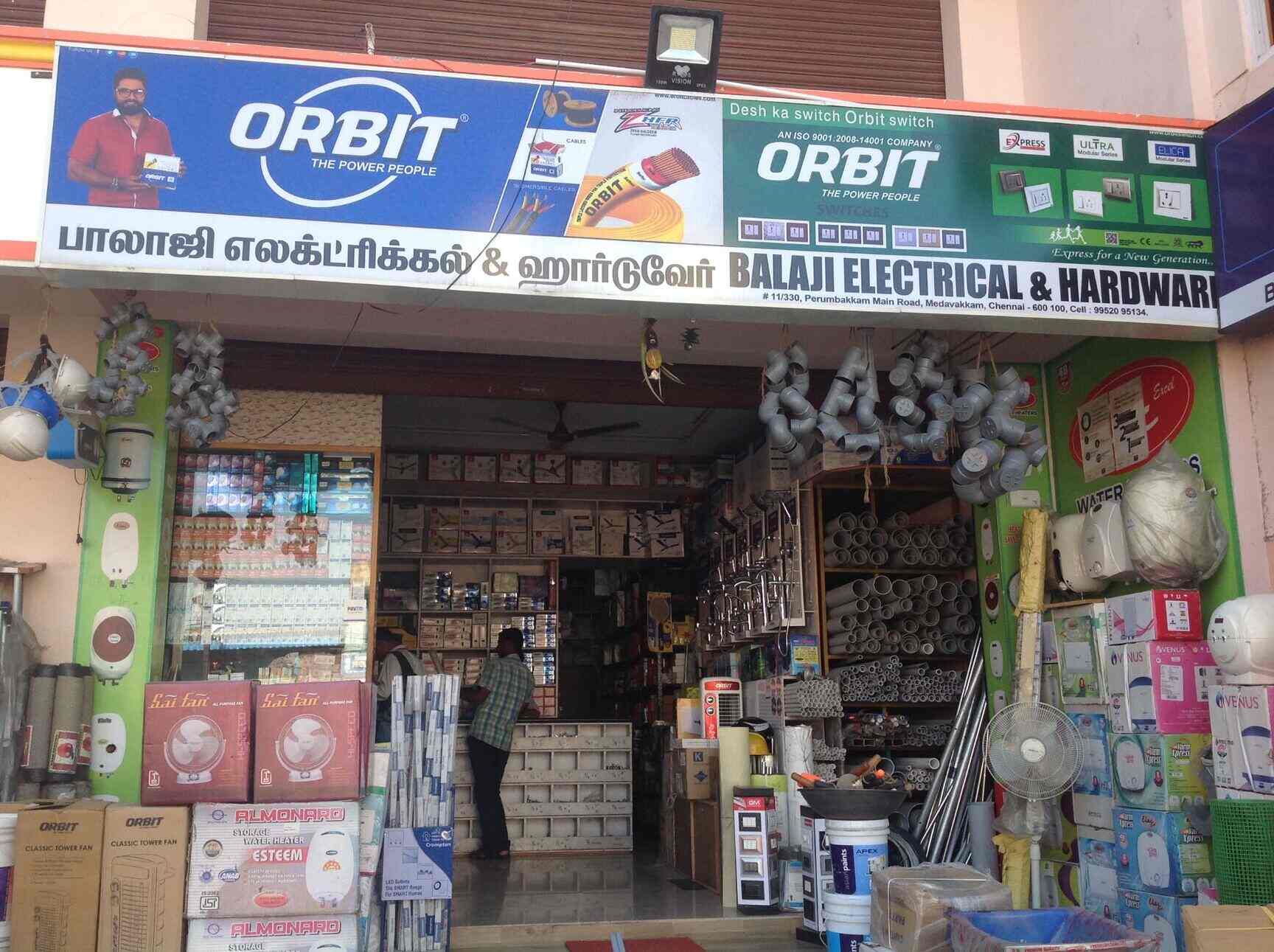 Balaji Electricals And Hardwares in Medavakkam,Chennai Best Hardware
