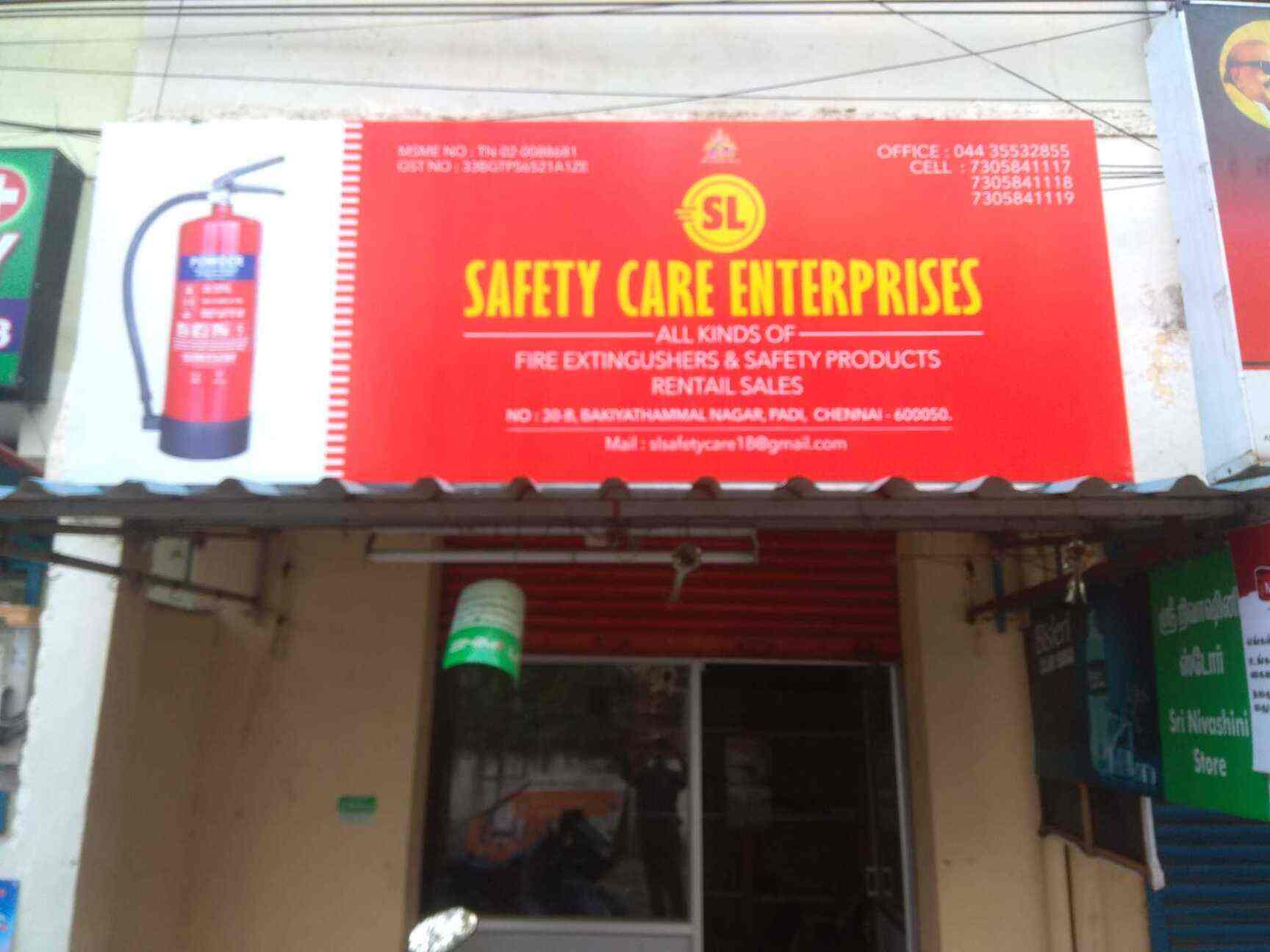 SL Safety Care Enterprises in Padi,Chennai Best Fire Extinguisher