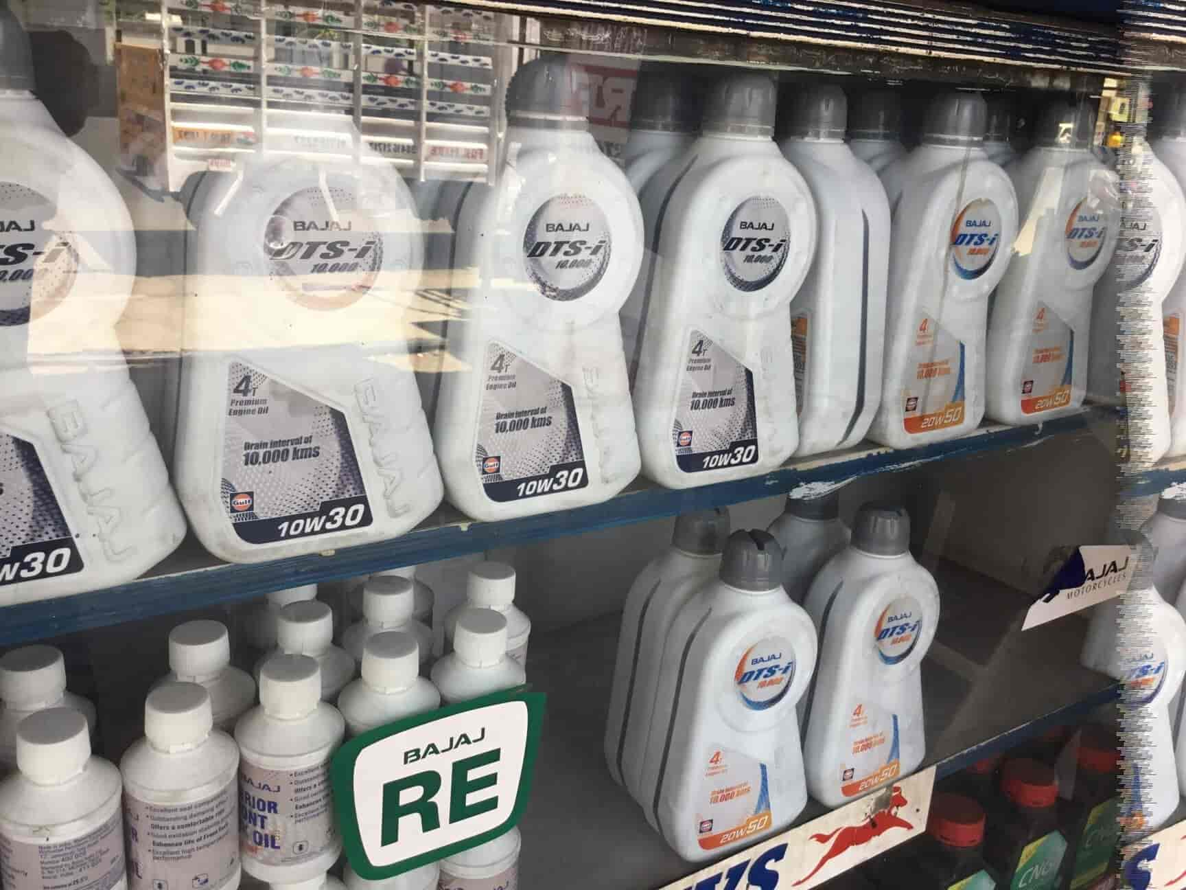 Bajaj Genuine Spares in Vadapalani,Chennai Best Engine Oil Dealers in