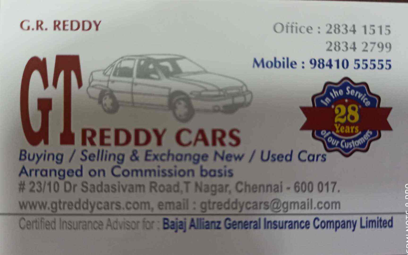 GT Reddy Cars Photos, T Nagar, Chennai Pictures & Images Gallery Justdial