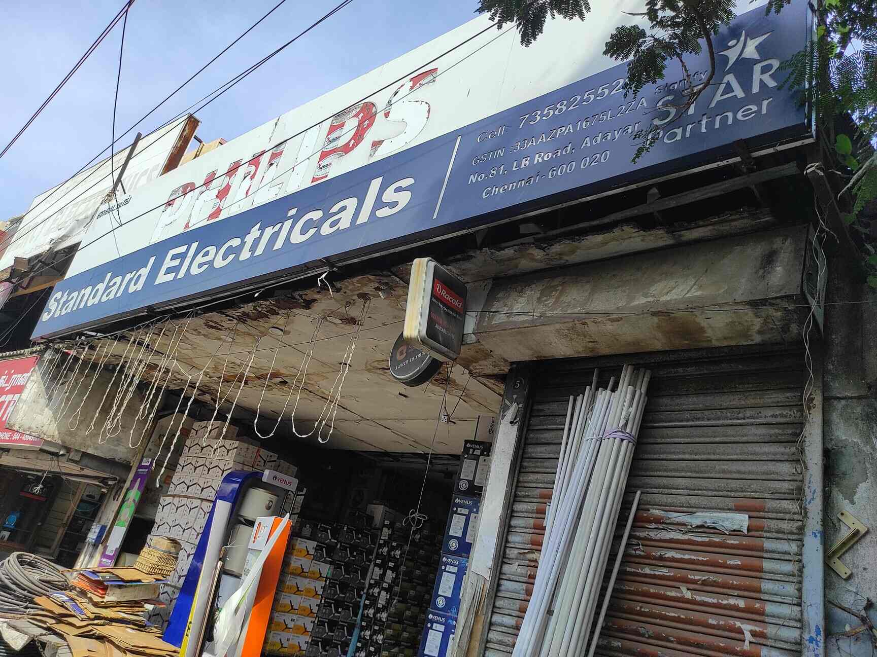 Philips Standard electricals in Adyar,Chennai Best Electrical Shops
