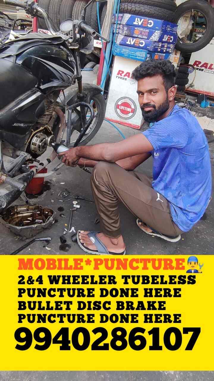 Top 24 Hours Tyre Puncture Repair in Nungambakkam Best 24 Hours