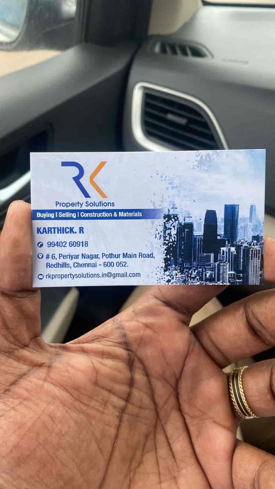 RK Property Solution in Redhills,Chennai Best Mahindra BoleroPick UP