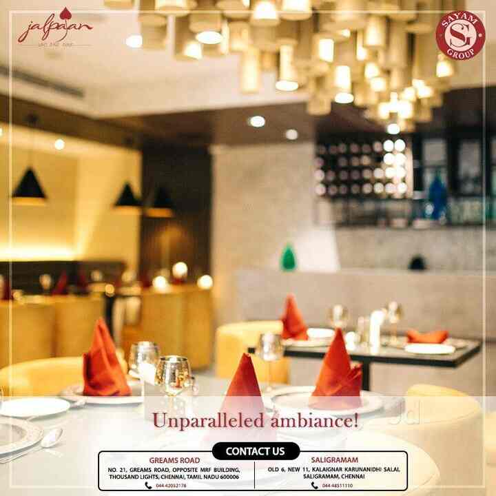 Jalpaan Veg Fine Dining in Greames Road,Chennai Order Food Online