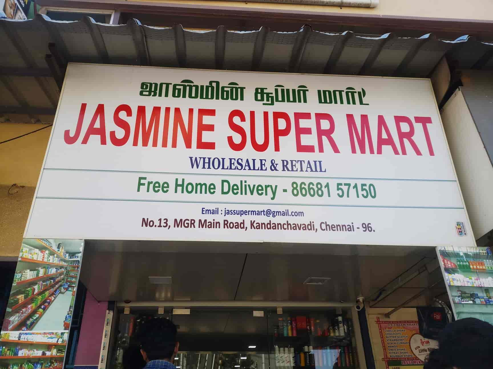 Jasmine Super Mart in Kandanchavadi,Chennai Best Supermarkets in
