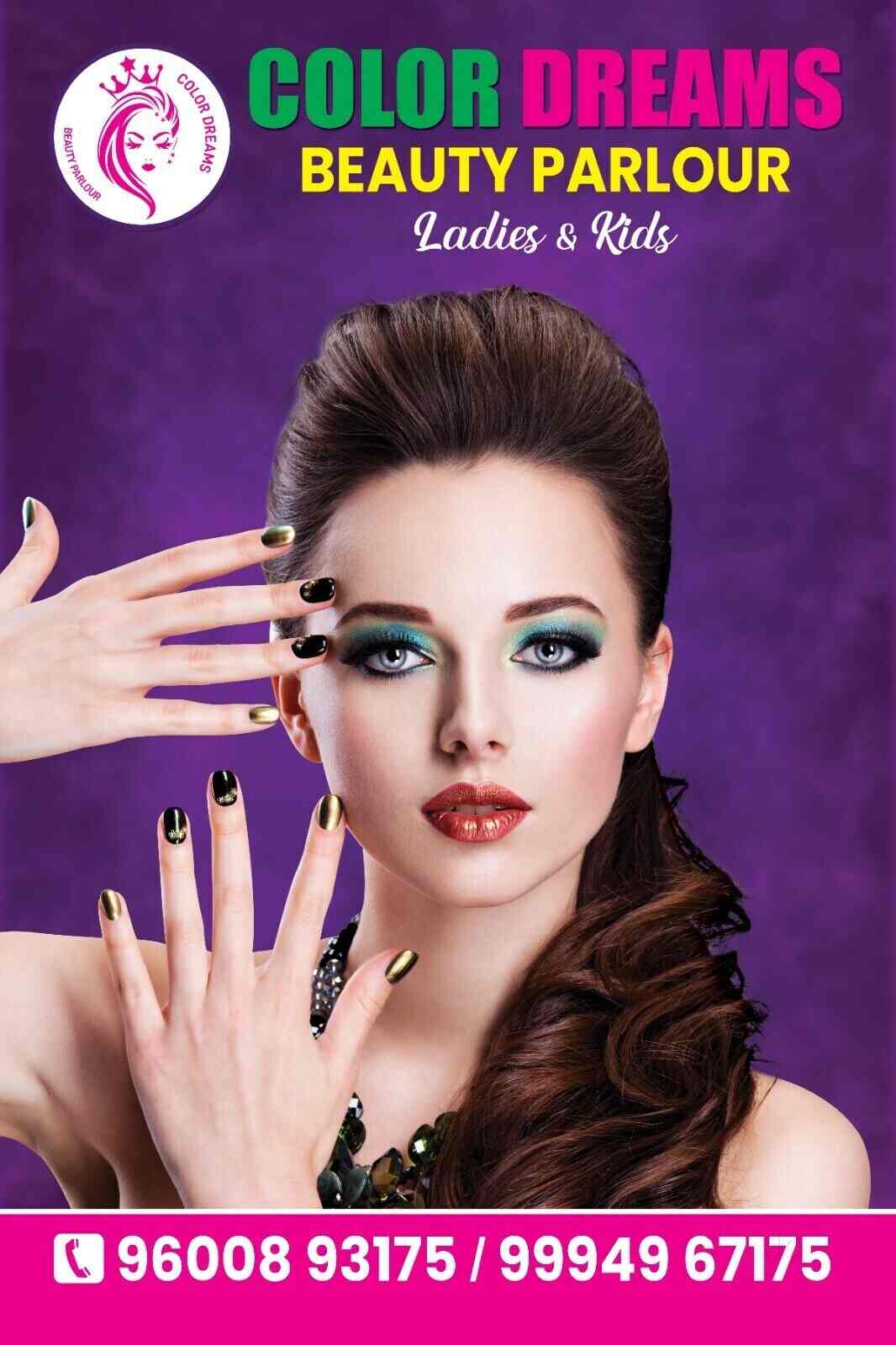 Color Dreams Beauty Parlour For Ladies in Thiruninravur,Chennai Best