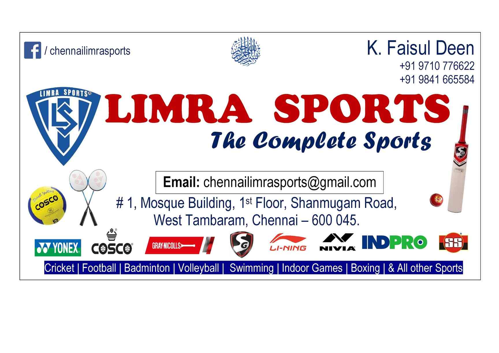 Top Kamachi Sports Goods Dealers in Chennai Best Kamachi Sports Goods