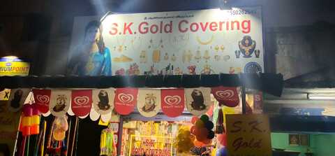 Sk gold covering outlet