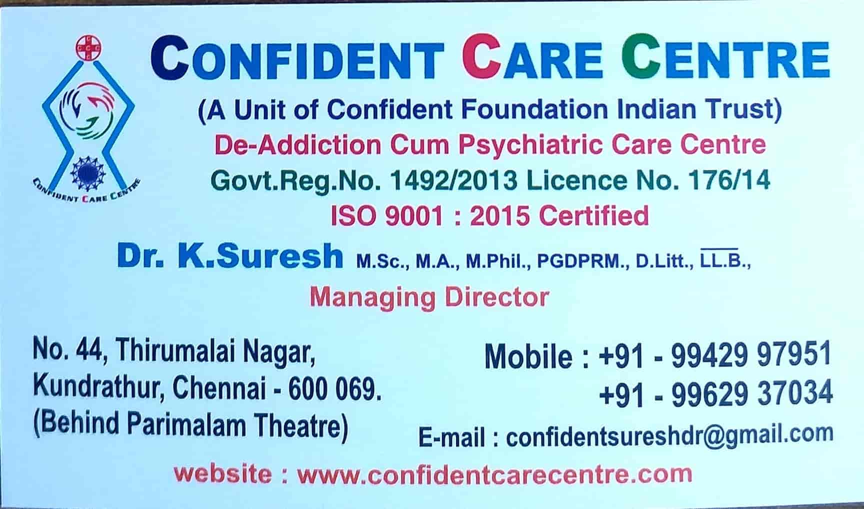 Top Rehabilitation Centres in Virugambakkam Best Drug Rehabilitation