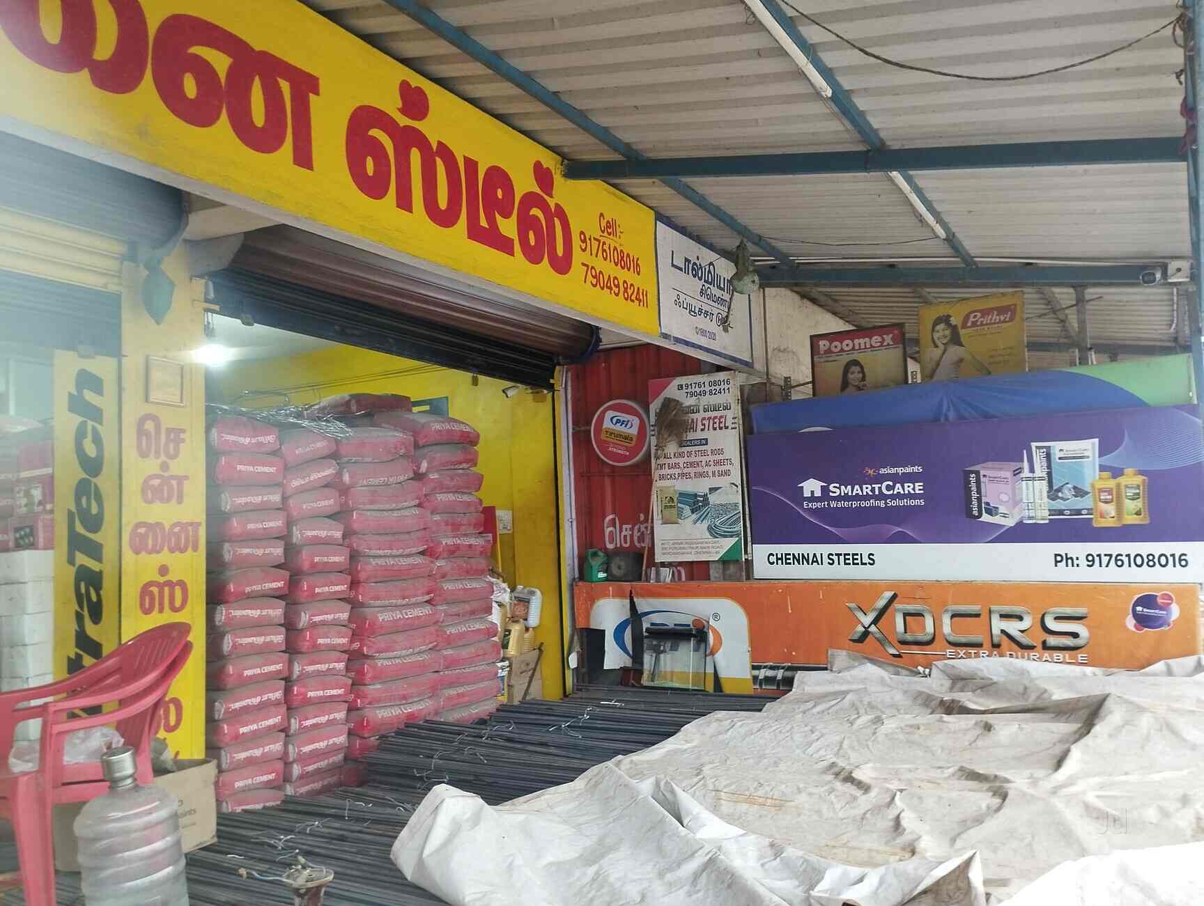 Chennai Steels in Kundrathur,Chennai Best Steel Dealers in Chennai