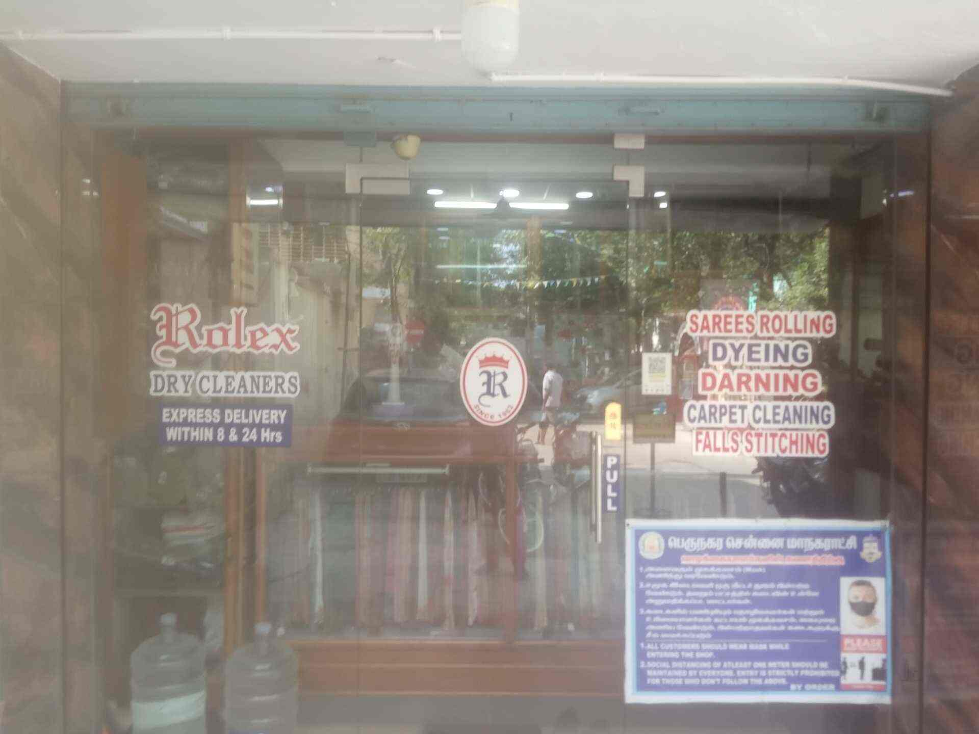 Rolex Dry Cleaners in T Nagar,Chennai Best Laundry Services For Spa