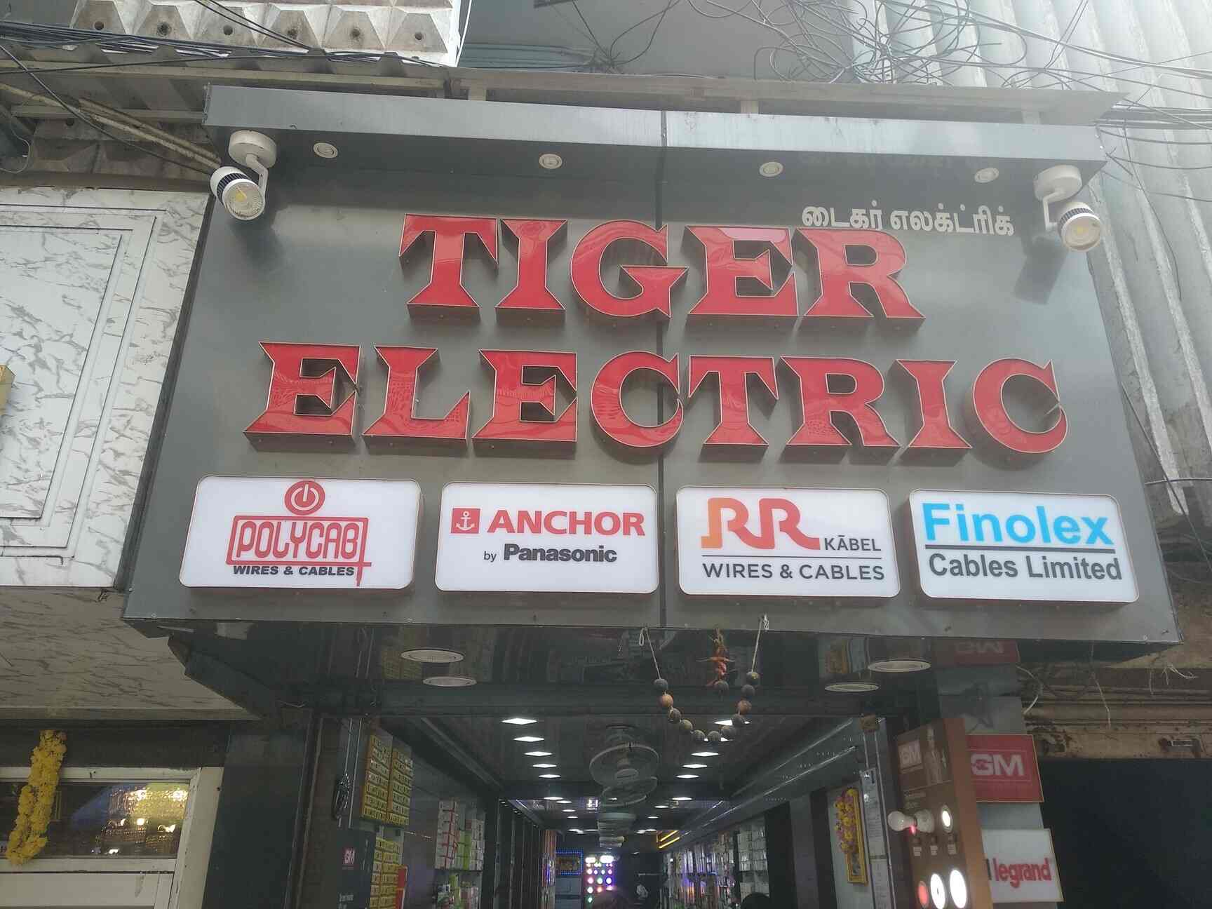 Tiger Electric in Parrys,Chennai Best Electrical Goods Dealers in