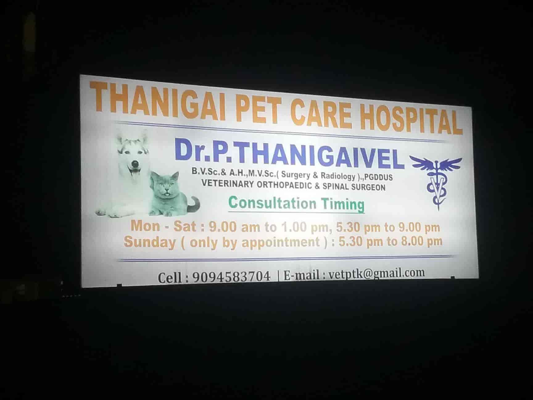 thanigai pet care hospital
