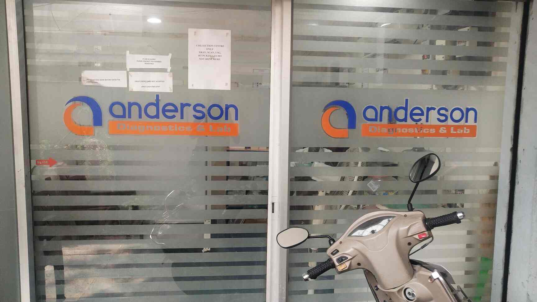 Find list of Anderson Diagnostic Centres in Indira NagarAdyar