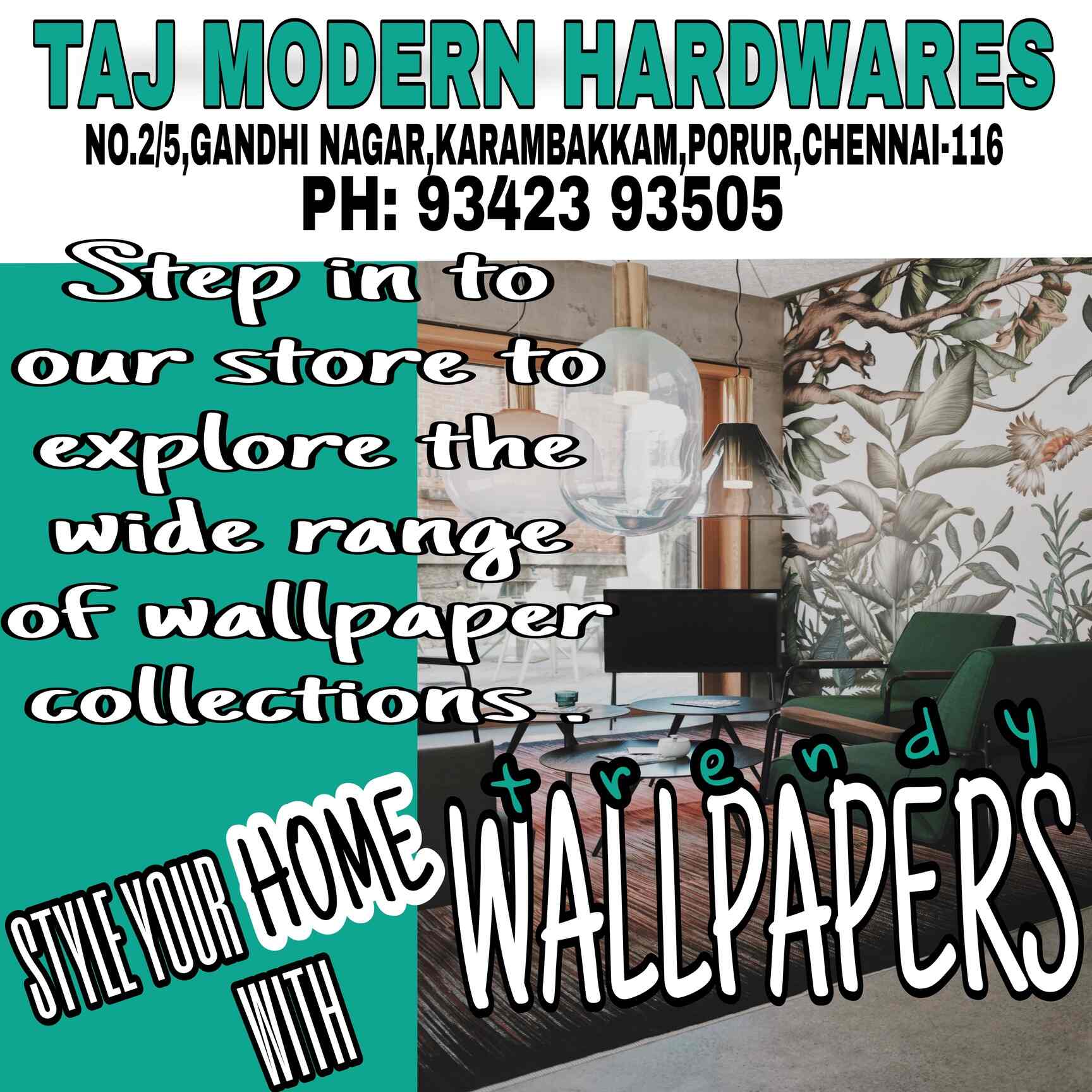 Taj Modern Hardwares in Porur,Chennai Best Hardware Dealers in