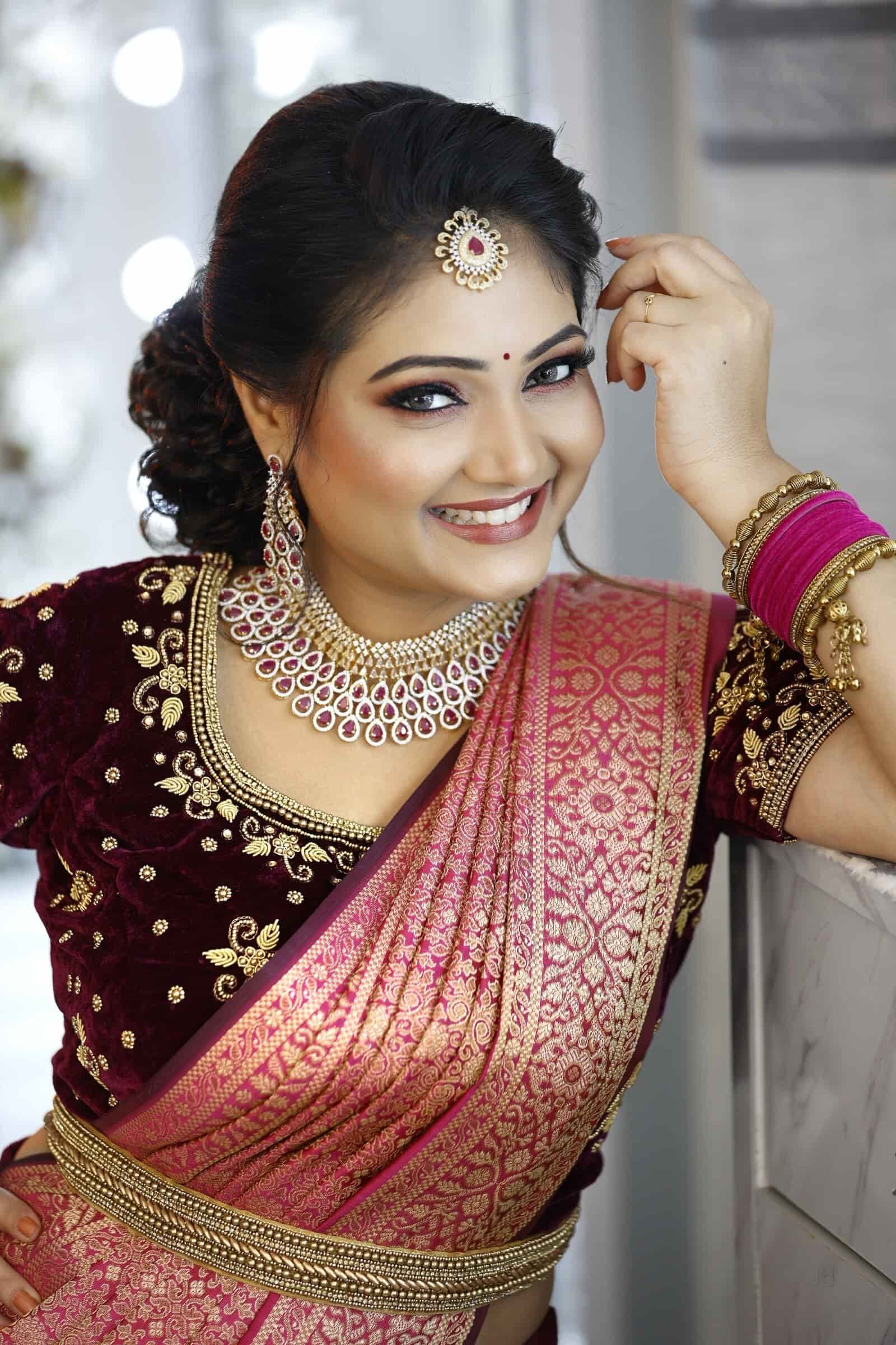 Bharatanatyam Makeup Artist Chennai Saubhaya Makeup