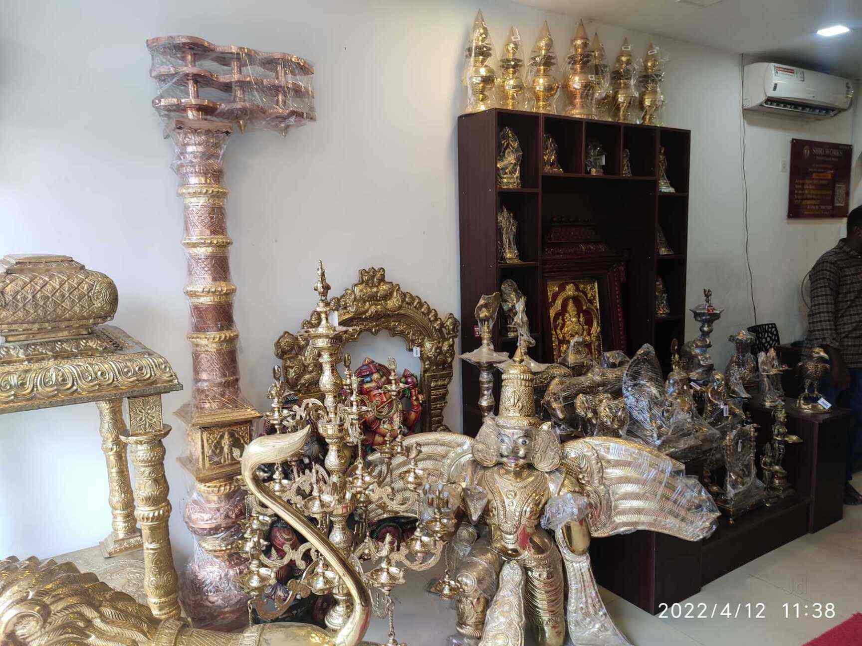 Top Puja Thali Dealers in Porur Best Aarthi Plate Dealers Chennai