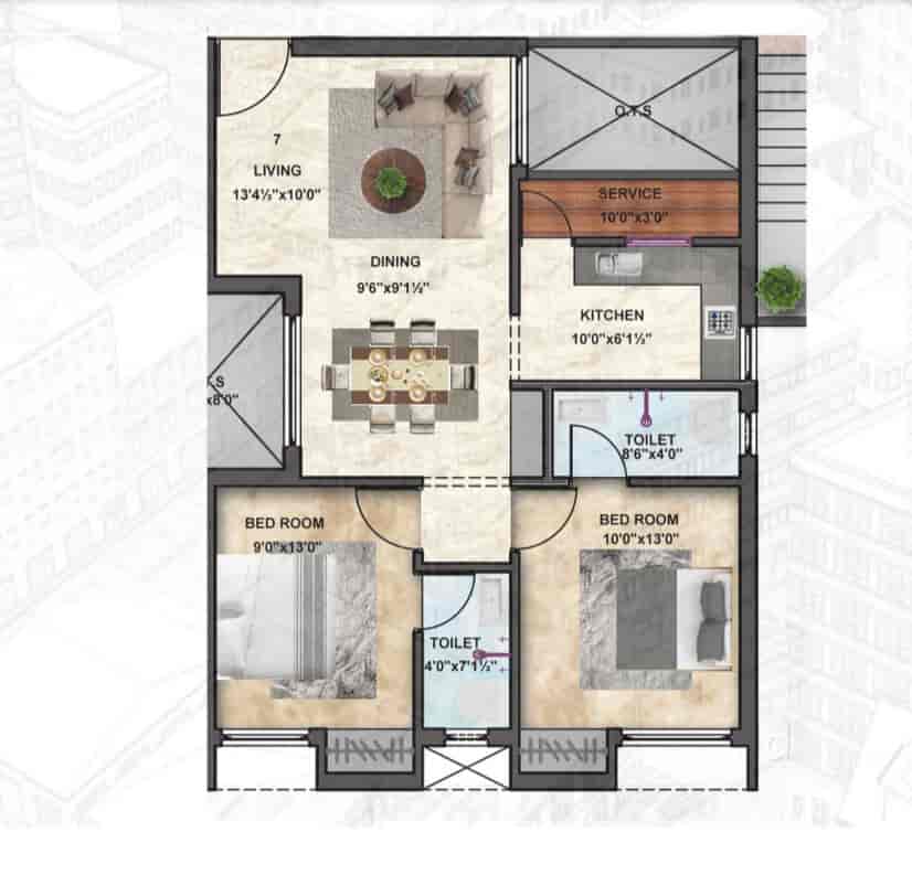Buy Apartments in Pace Prana in Anna Nagar West, Chennai