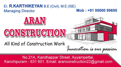 List of Top Builders and Developers in Walajabad - Best Construction