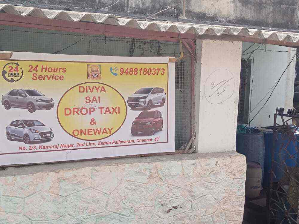 Divya Sai One Way Drop Taxi in Zamin Pallavaram,Chennai Best Taxi