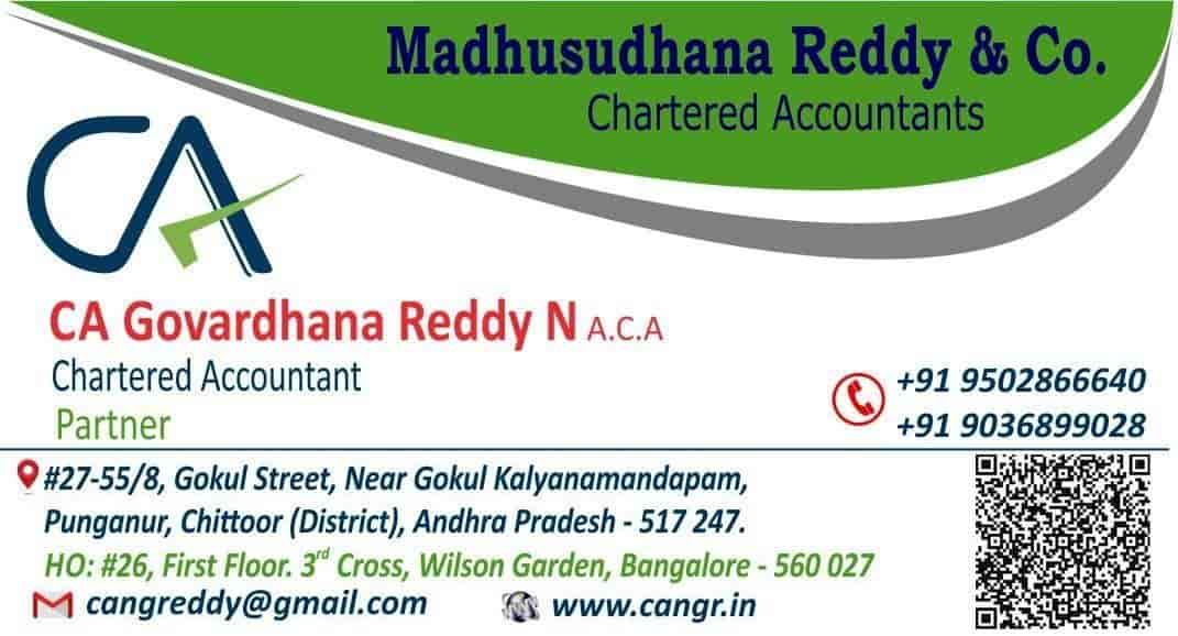 CA Govardhana Reddy N