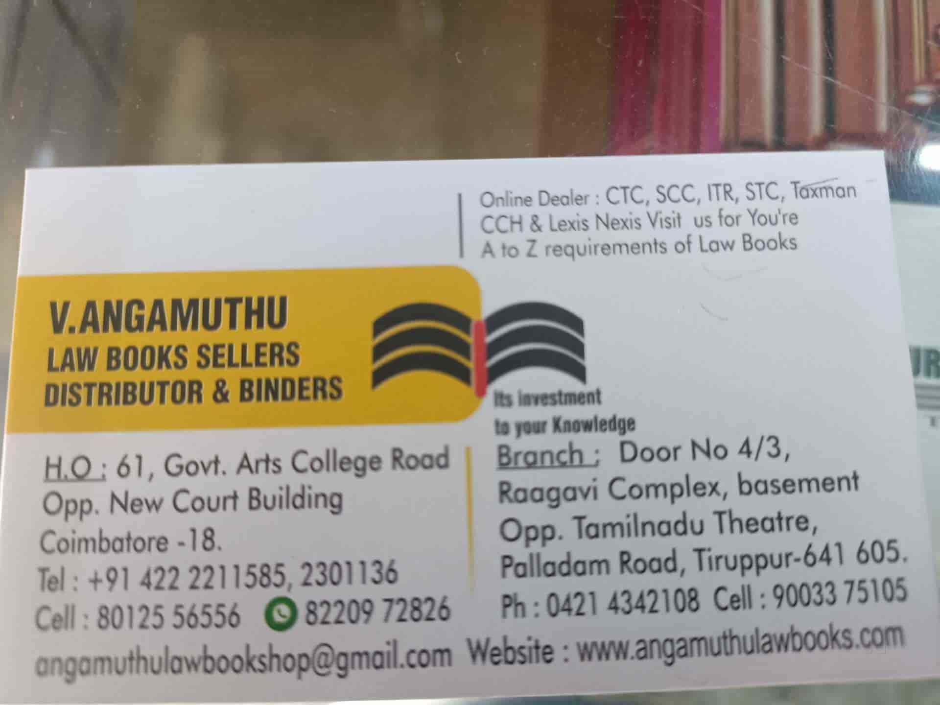 Find Law Books in Uppilipalayam Books For Law Coimbatore near me Justdial